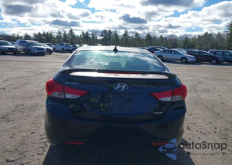 2011 Hyundai Elantra Limited из США, поврежденный, VIN 5NPDH4AEXBH013601